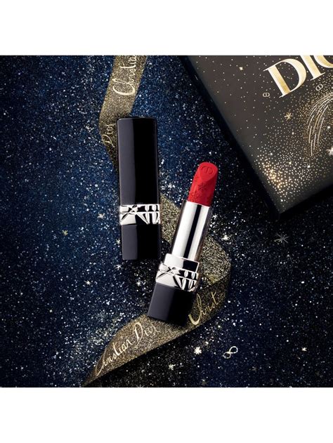 dior rouge dior golden nights lipstick set|dior lipstick case.